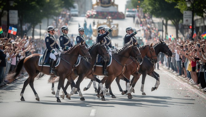 Free Synchronized Drill Riders Image - Parade, Riders, Horses ...