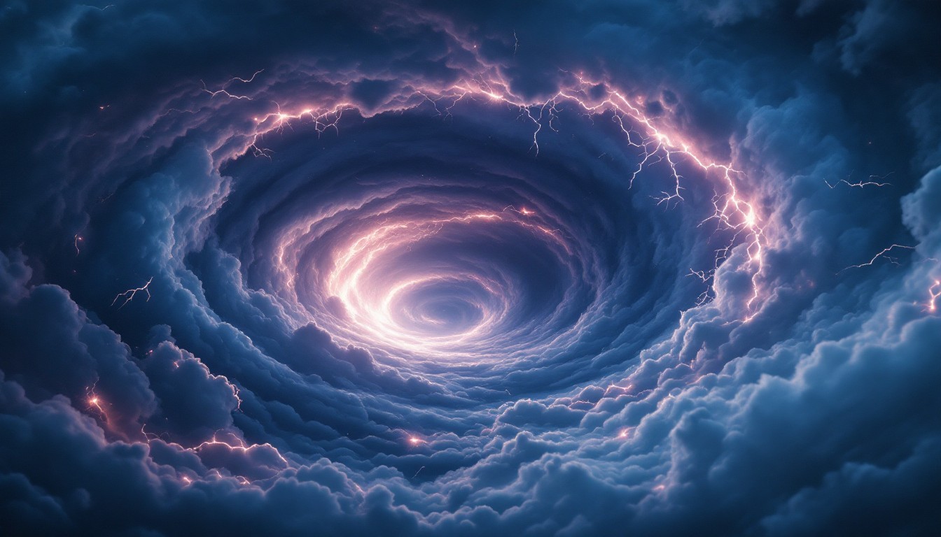 Free Stormy Spiral Vortex Image - Storm, Vortex, Lightning | Download ...