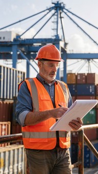 Free Port Engineer Working Image - Engineer, Port, Harbor | Download at ...