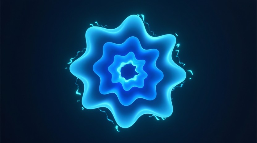 Free Radiant Blue Waves Image | Download at StockCake