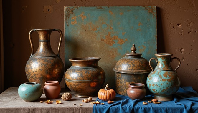 Free Aged Copper Collection Image - Copper, Patina, Vessels | Download ...