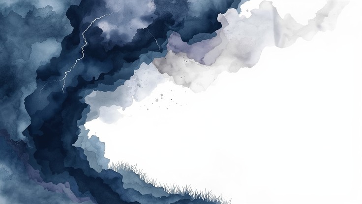 Free Lightning Frames Storm Image - Lightning, Storm, Watercolor ...