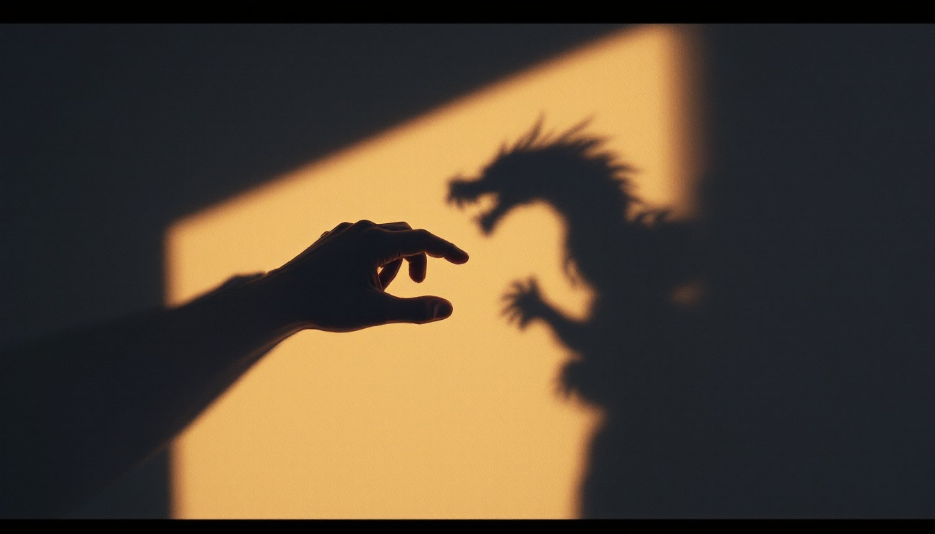 Free Shadow Creates Dragon Image - Silhouette, Dragon, Shadow ...
