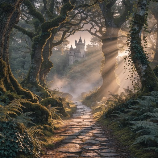 Free Mystical Forest Path Image - Forest, Path, Castle | Download at ...