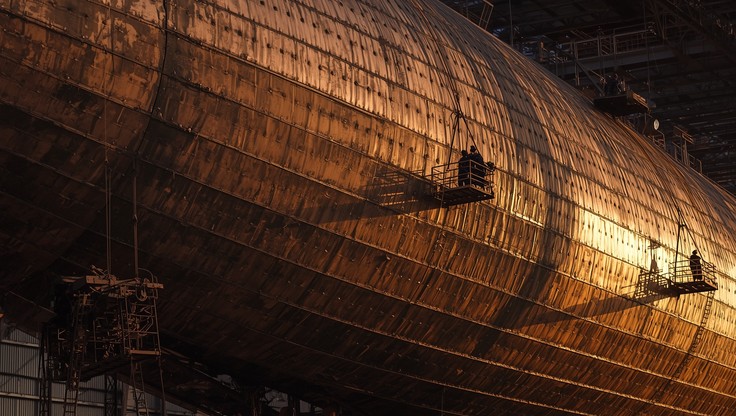 Free Copper Airship Maintenance Image - Airship, Copper, Dirigible ...