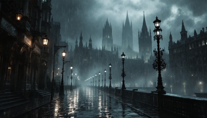 Free Gothic Rain Night Image - Gothic, Rain, Cathedral | Download at ...