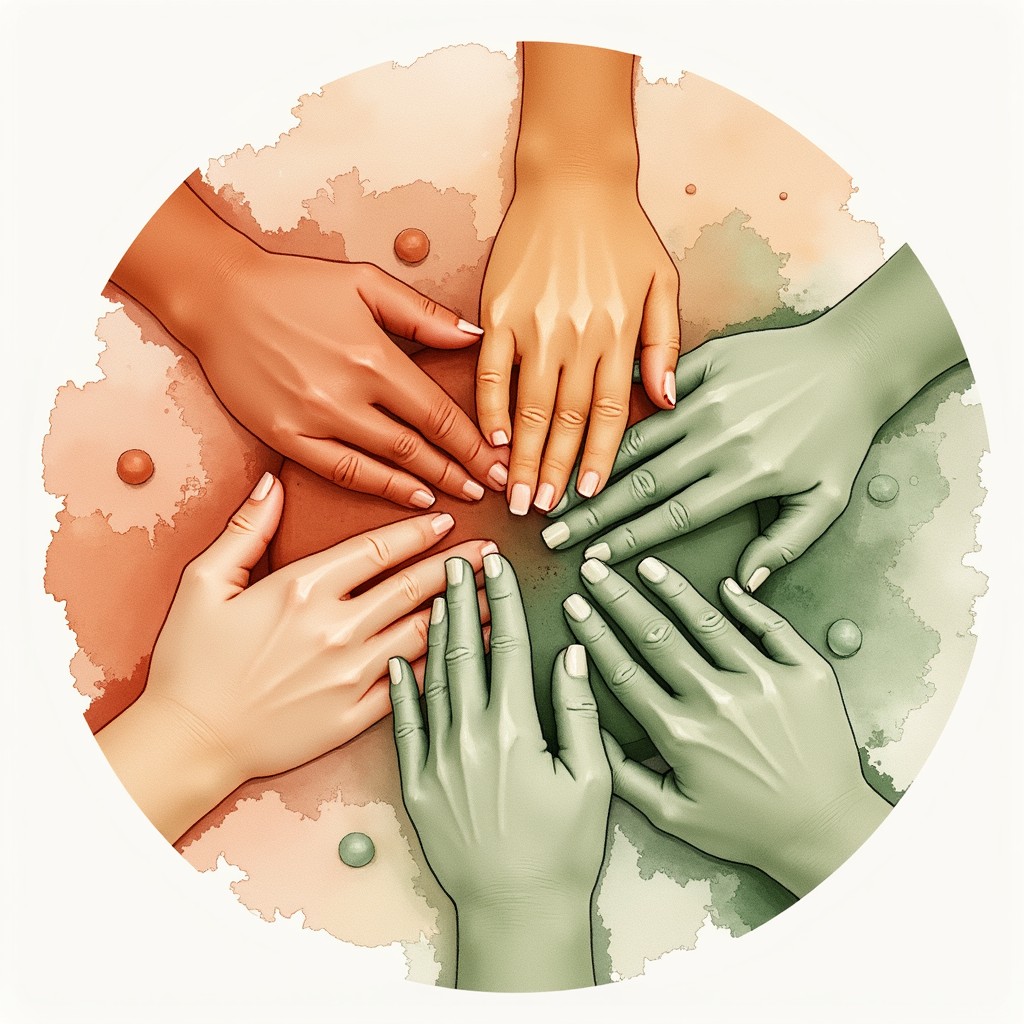 Free Hands Creating Together Image - Watercolor, Hands, Clay | Download ...