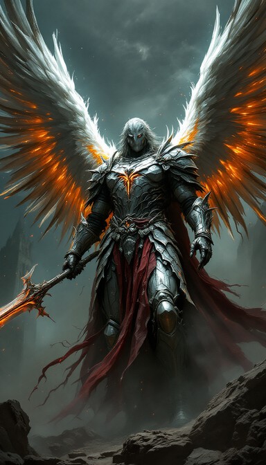 Free Celestial Warrior Rising Image - Warrior, Wings, Celestial ...