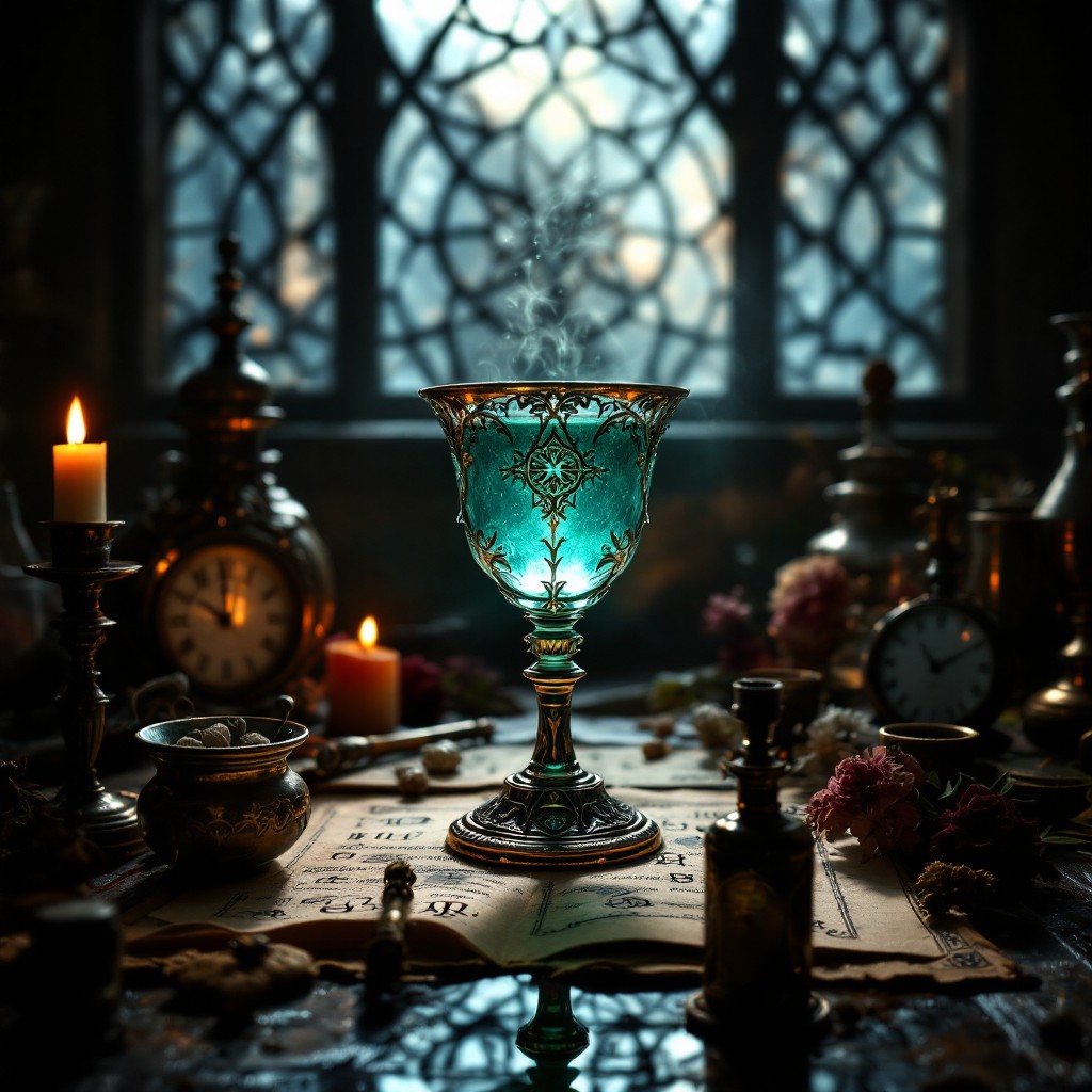 Free Glowing Teal Potion Image - Alchemy, Potion, Elixir | Download at ...
