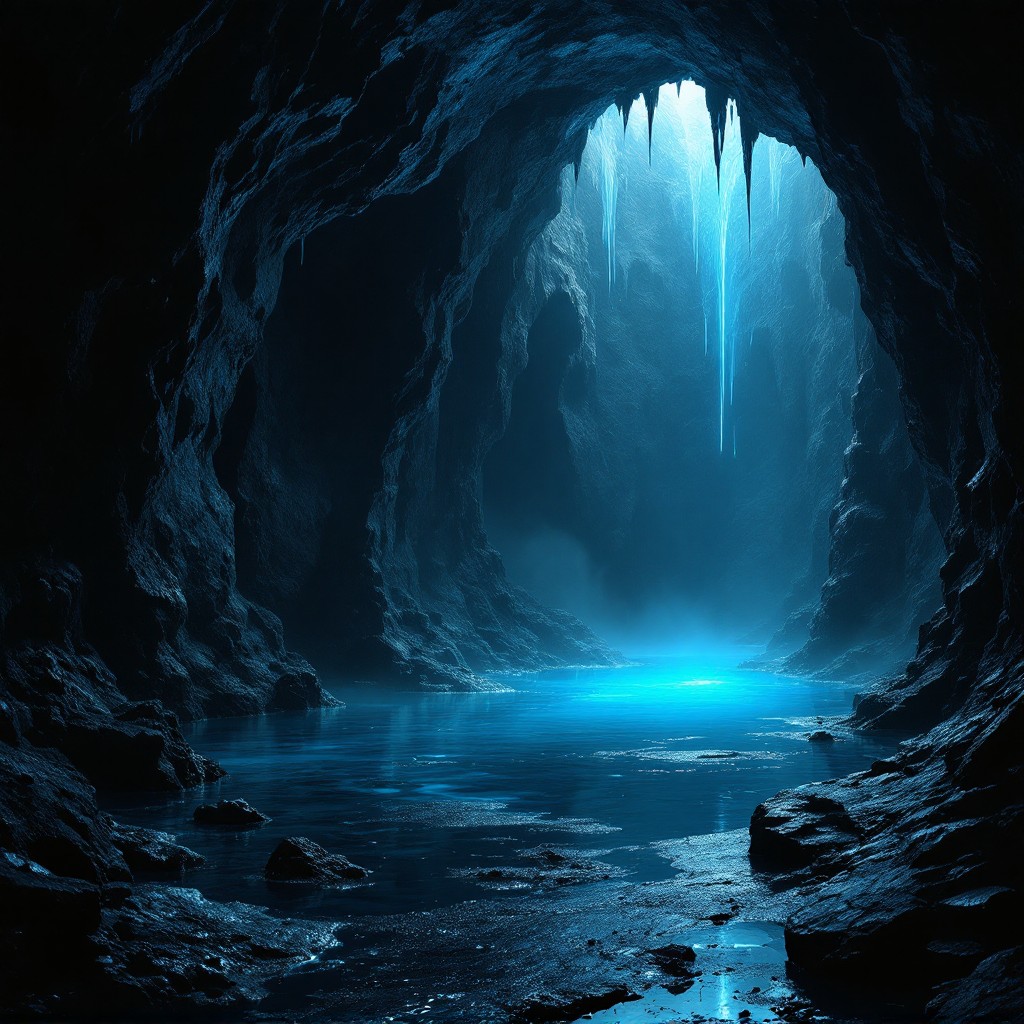Free Azure Cave Mystery Image - Cave, Cavern, Underground | Download at ...