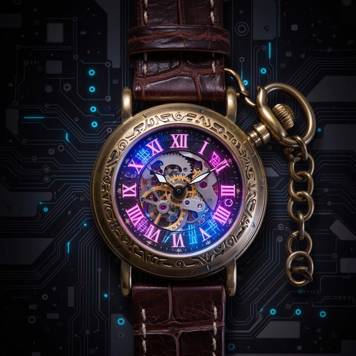 Free Time Meets Technology Image - Watch, Cyberpunk, Neon | Download at ...