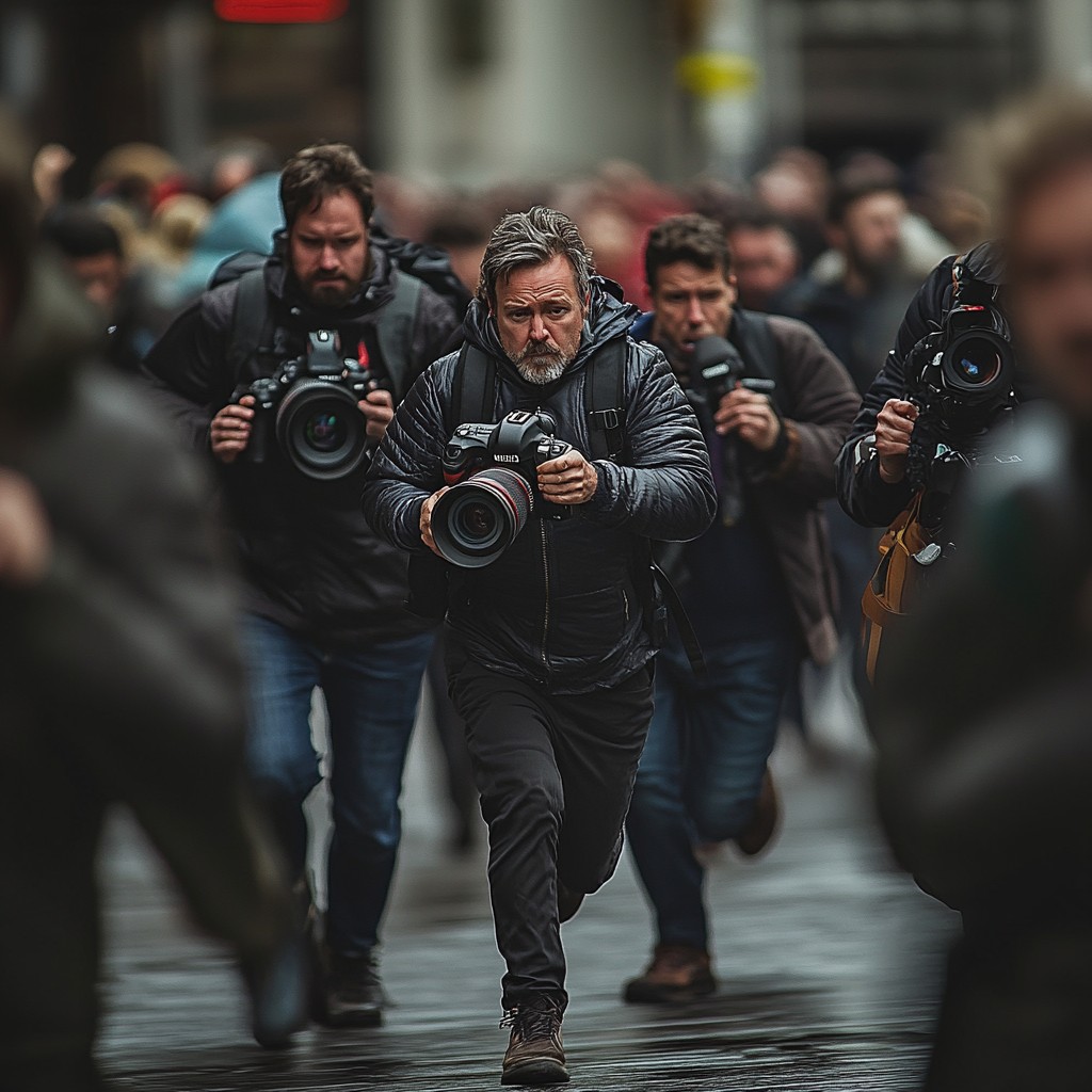 Photographers Exploring Free Photographers in Action Image - Photographers, Running, City ...