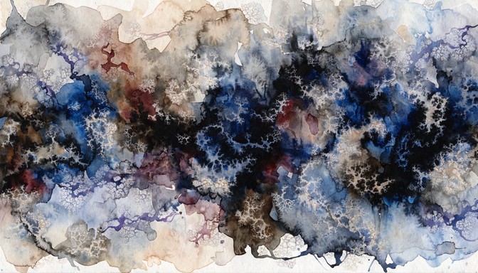 Anxious Abstract Color Free Turbulent Anxiety Expression Image - Abstract, Watercolor, Anxiety ...