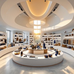 Free Circular Retail Symphony Image - Geometric, Minimalist, Circular ...
