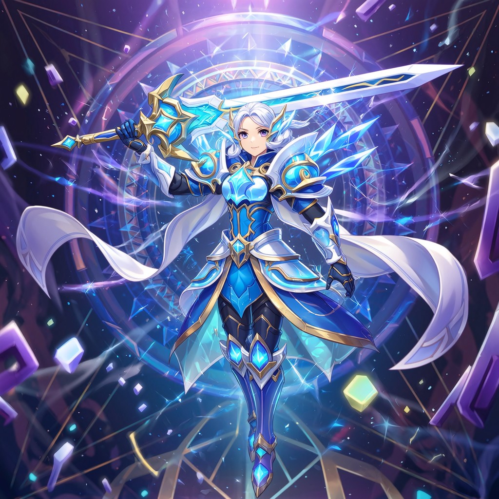 Fantasy Android Knight Free Glowing Fantasy Knight Image - Fantasy, Anime, Knight | Download ...
