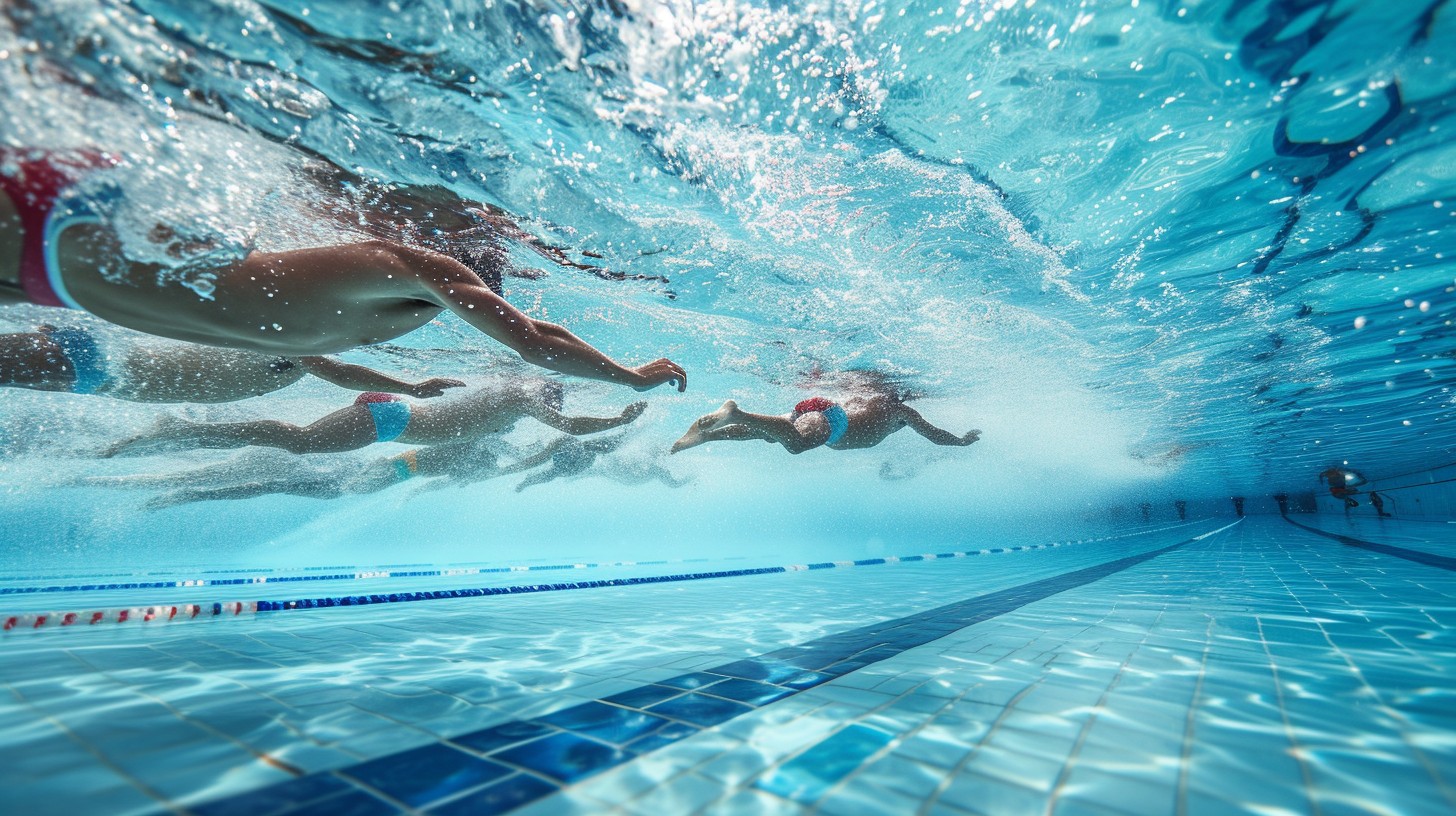 Free Underwater Race Action Image - Swimming, Underwater, Competition ...