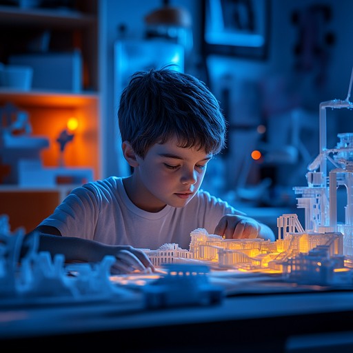 Free Boy builds model Image - Boy, Building, Model | Download at StockCake