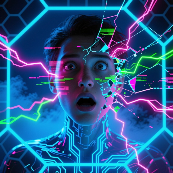 Shock Create Free Digital Shock Experience Photo - Cyberpunk, Portrait, Digital ...