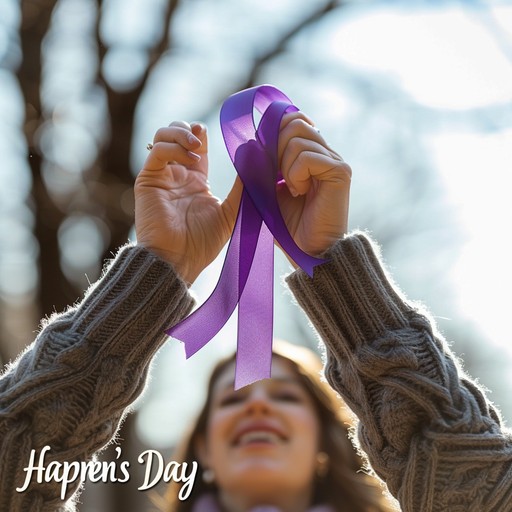 Free Hope in Hands Image - Hope, Ribbon, Awareness | Download at StockCake