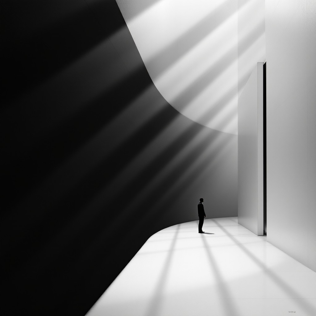 Lean Shadow Free Light Meets Shadow Image - Minimal, Geometric, Architectural ...