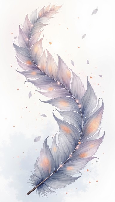 Free Ethereal Feather Spiral Image | Download at StockCake