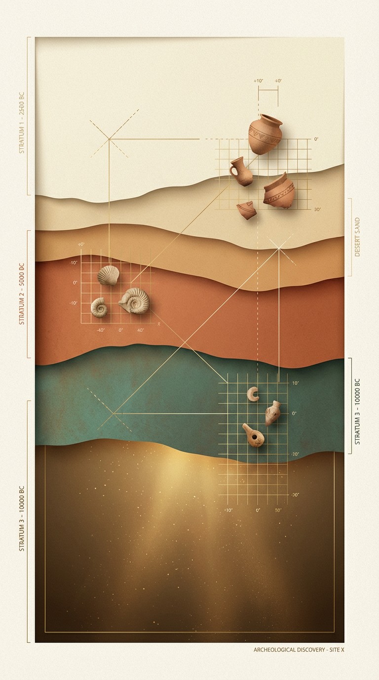 Free Ancient Earth Layers Image - Archaeology, Geology, Strata ...