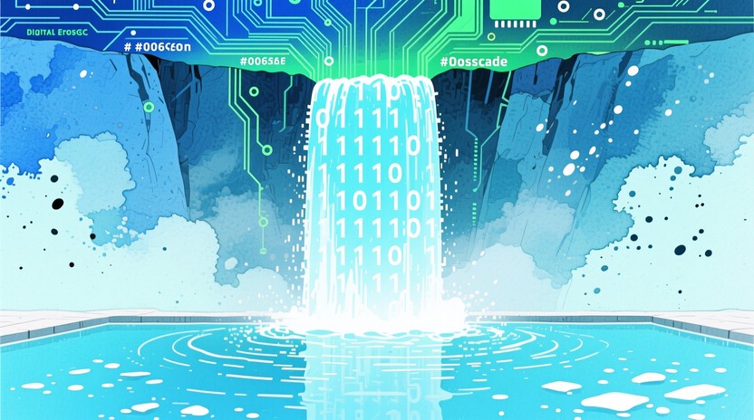 Free Digital Data Cascade Image - Digital, Binary, Code | Download at ...