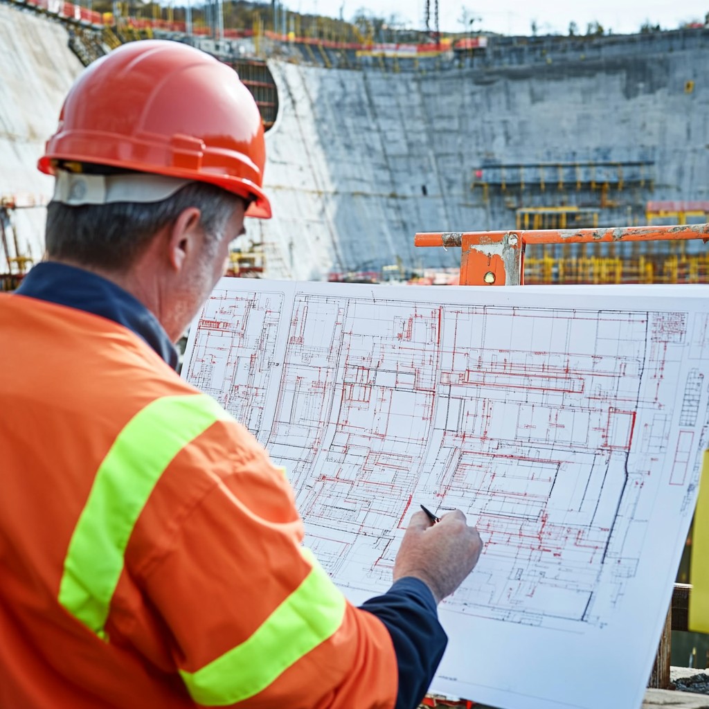 Free Engineer Reviewing Plans Image - Engineer, Construction ...