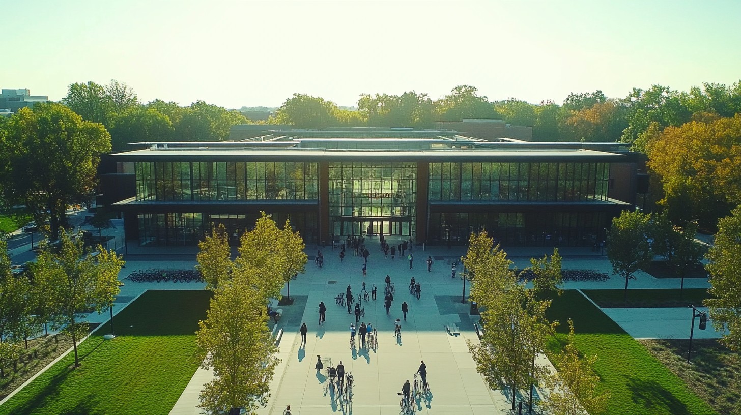 University View Free Campus aerial view Image - Campus, Students, Aerial | Download at ...