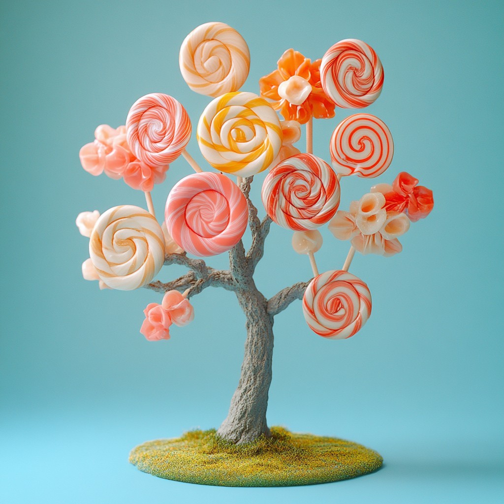 Free Candy Tree Art Image - Candy, Tree, Art | Download at StockCake