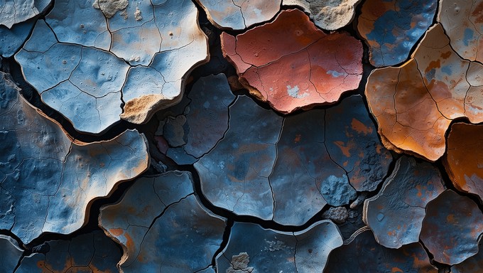 Receding Textures Free Decay's Textural Beauty Image - Decay, Weathered, Cracked ...