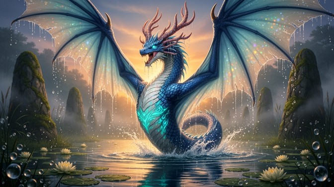 Free Majestic Water Dragon Image - Dragon, Fantasy, Serpent | Download ...