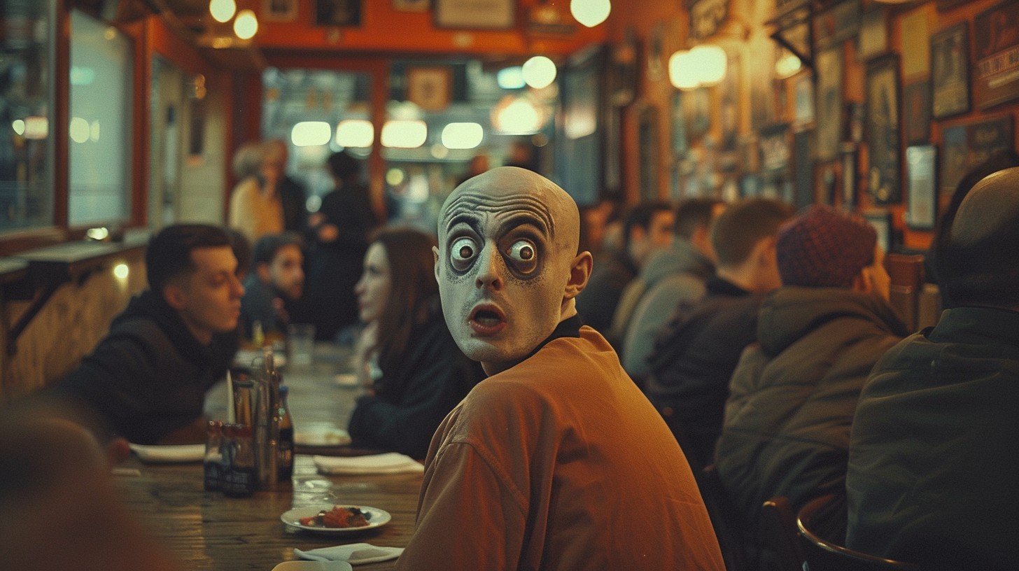 Free Surprised diner scene Image - Diner, Surprised, Expression ...