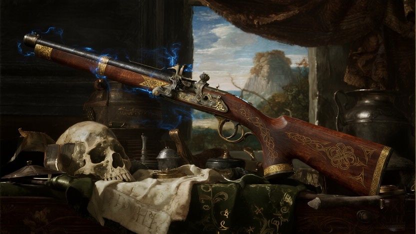 Rune Rifle Free Renaissance Arcane Firearm Image - Rifle, Chiaroscuro, Ethereal ...