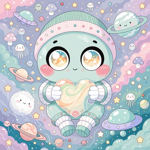 Free Cosmic Kawaii Dreams Image - Kawaii, Space, Planets | Download at ...