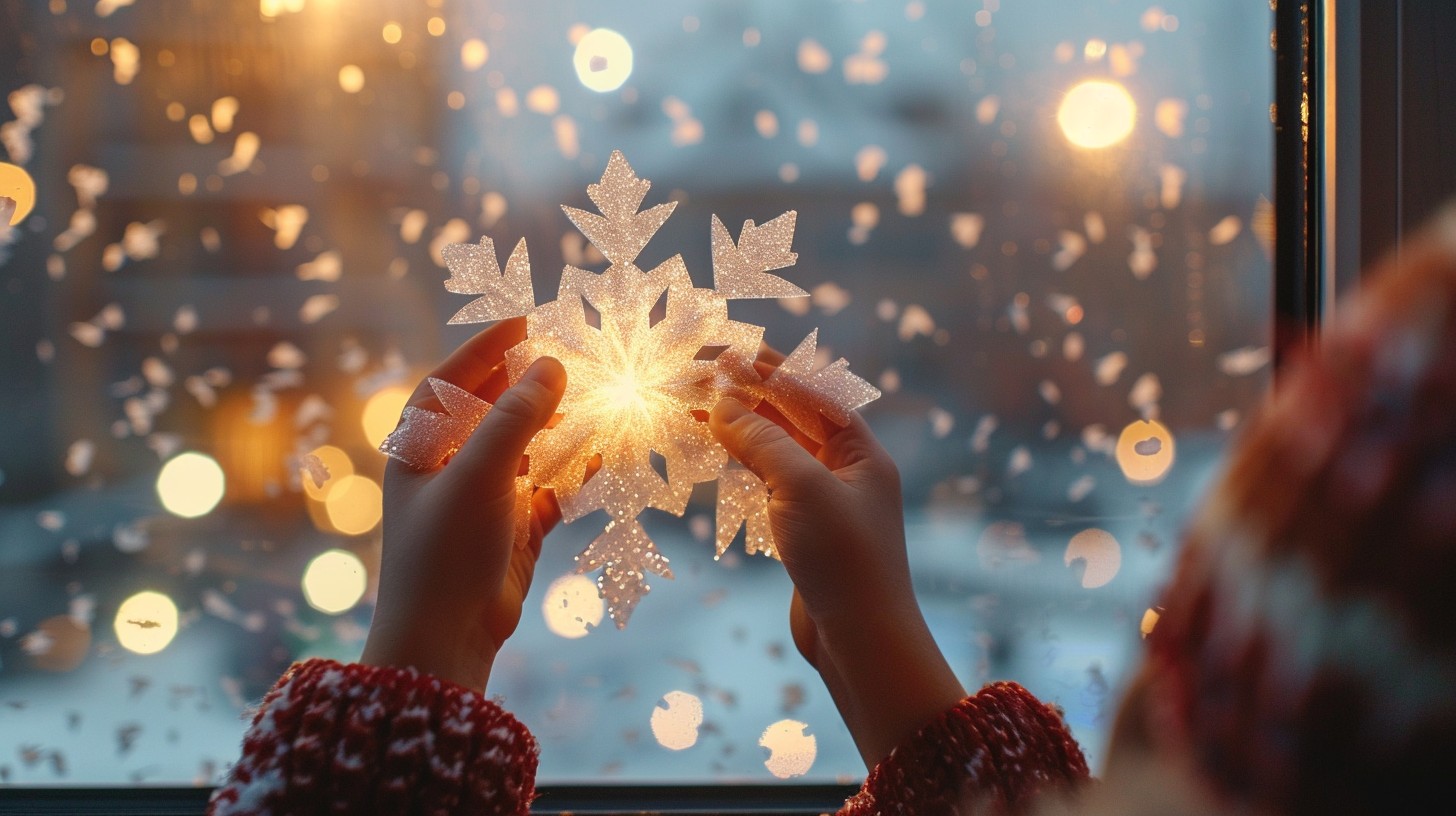 Free Snowflake Window Glow Image - Snowflake, Window, Child | Download ...