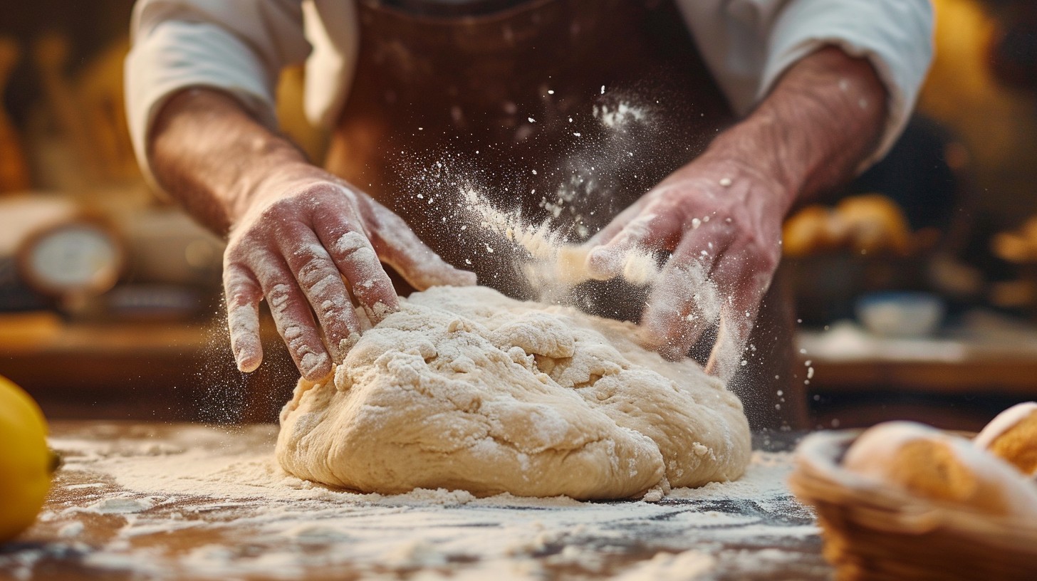 Free Kneading Dough Process Image - Baking, Dough, Flour | Download at ...