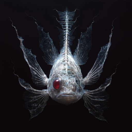 Free Ghostly Deep-Sea Creature Image - Gothic, Fish, Creature ...
