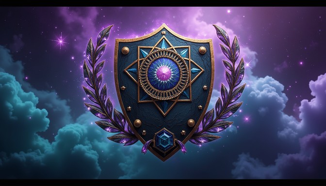 Free Cosmic Championship Emblem Image - Crest, Championship, Cosmic ...