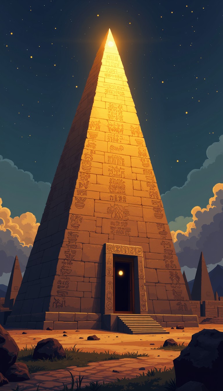 Free Ancient Golden Pyramid Image - Pyramid, Golden, Ancient | Download ...