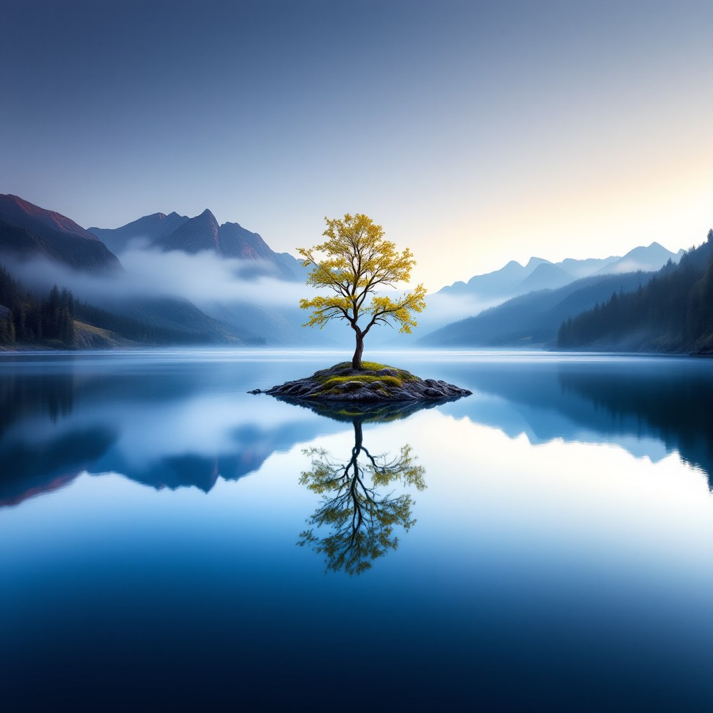 Free Solitary Tree Reflection Image - Tree, Reflection, Lake | Download ...