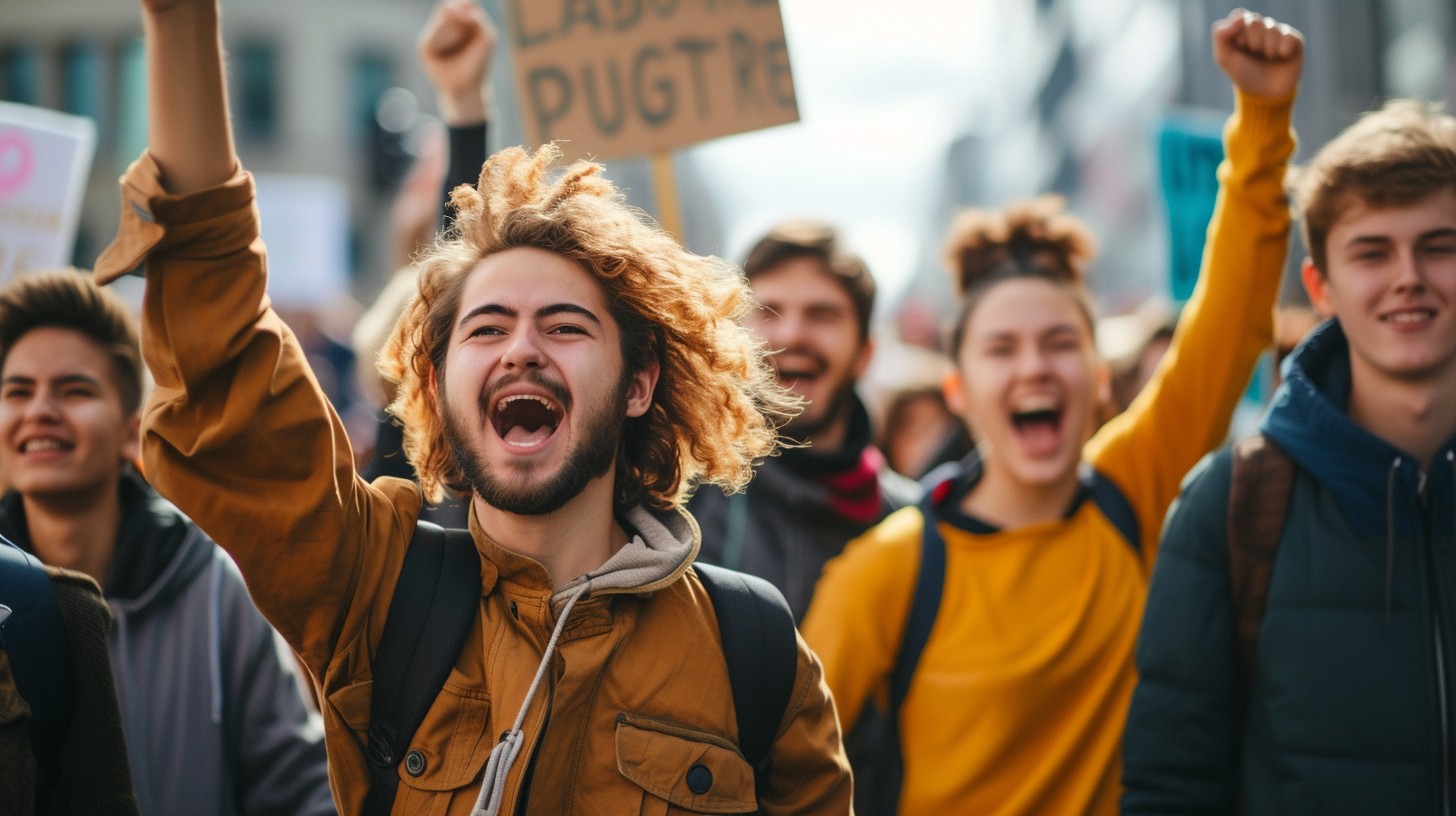 Free Joyful Crowd Protesting Image - Protest, Youth, Activism ...