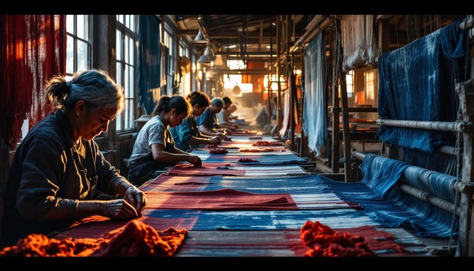 Textiles Traditional Performance Free Traditional Textile Craftsmanship Image - Workshop, Textile ...