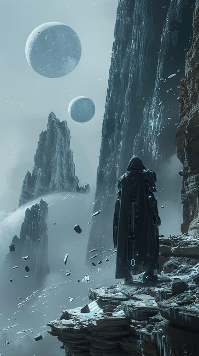 Free Mysterious Hooded Figure Image - Mystical, Hooded, Glowing ...
