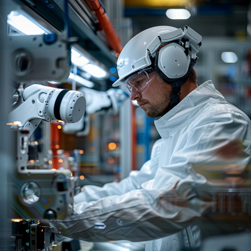 Free Engineer Adjusting Robot Image - Engineer, Robot, Technology ...