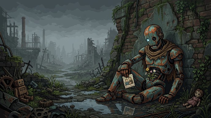Free Forgotten Robot Ruins Image - Robot, Automaton, Rusted | Download ...