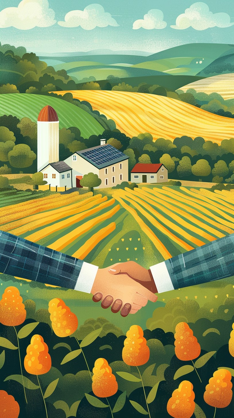 Farmig Partner Free Agricultural Partnership Sealed Image - Agriculture, Handshake ...