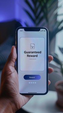 Notification Getting The Reward Free Reward on Screen Image - Smartphone, Reward, Screen | Download at ...