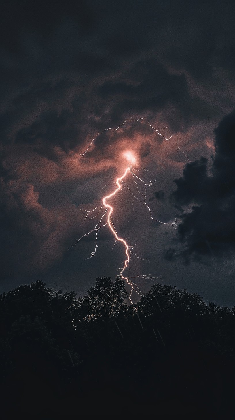 Free Dramatic Lightning Strike Image - Lightning, Storm, Clouds ...