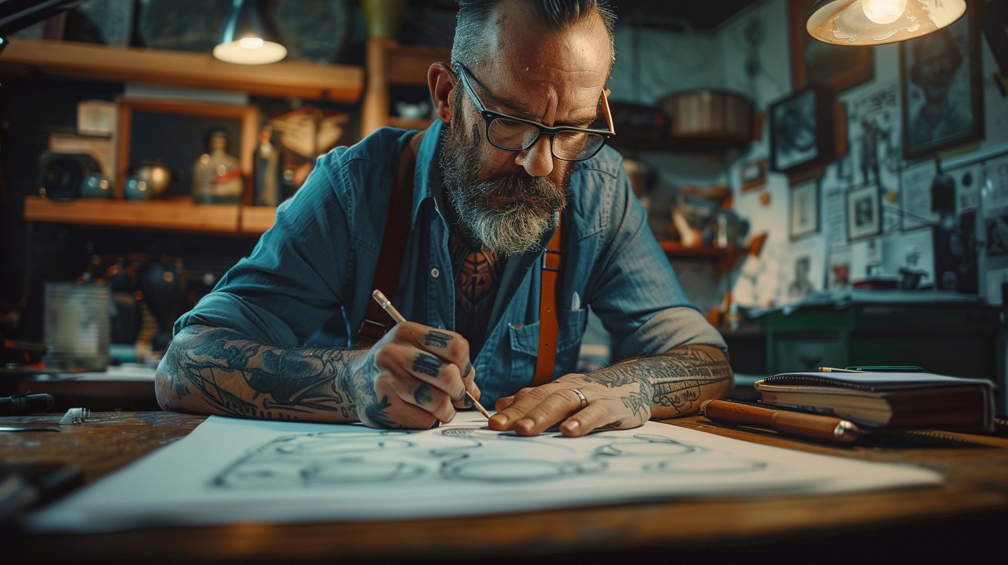 Free Artist at Work Image - Artist, Drawing, Sketching | Download at ...